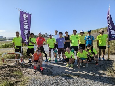 第８回江戸川土手１０Ｋｍ、３０Ｋｍペース走（参加費無料）参加者募集