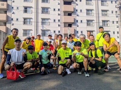 １０月１２日（日）ランニング練習会（参加費無料）参加者募集