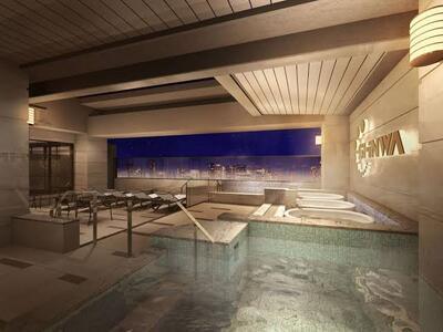 サウナ施設でサウナを楽しむ