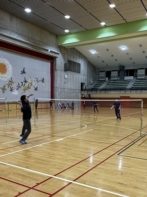 エンジョイバドミントンしてます！