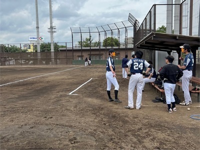 野球の練習試合