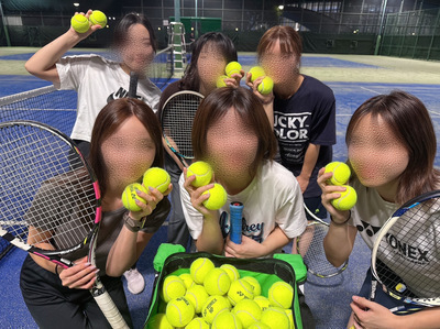 人脈と友達の輪を広げよう！初心者歓迎ナイトテニス♪♪