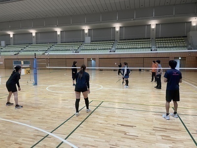 1/4 春日部 男女混合バレー！