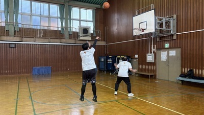 練習メインのおじさんバスケです🏀