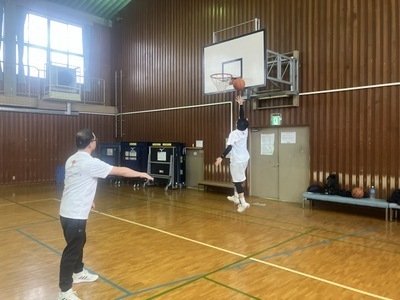 練習メインでスキルアップ🏀