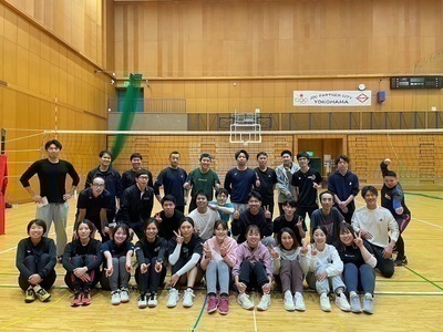 平日バレーです！