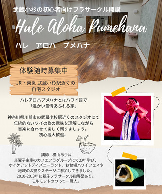 ギャラリー｜武蔵小杉でアットホームフラ　ハレアロハプメハナ