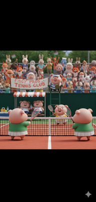 ギャラリー｜🐖とんテニ🎾