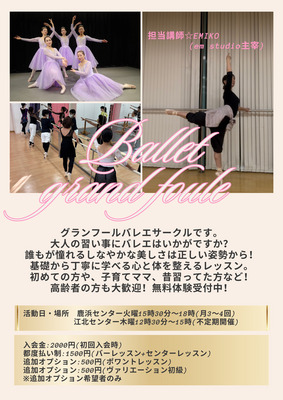 ギャラリー｜グランフールバレエサークル