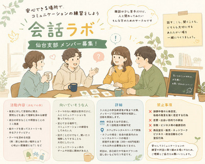 ギャラリー｜仙台会話ラボ