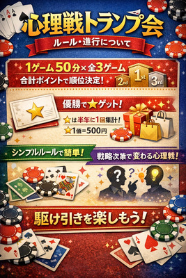 ギャラリー｜Mind Palette浜松　心理・推理戦を楽しむサークル