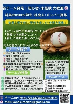 プロフィール｜鴻巣ROOKIES