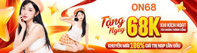 ヘッダー画像｜ON68 - ON68V.COM - Link Vào ON68 COM Chính Thức 2026 | Tặng 68K