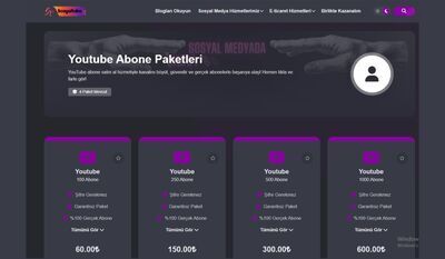 ヘッダー画像｜youtube abone satın al