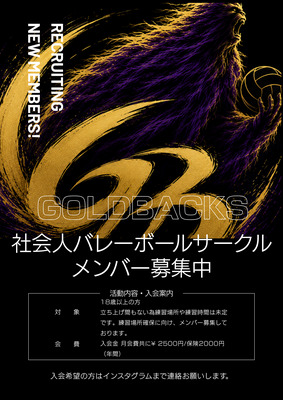 プロフィール｜GOLDBACKS（仮）