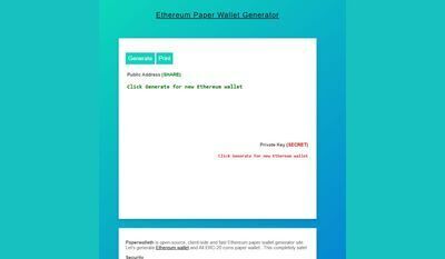 プロフィール｜ethereum wallet generator